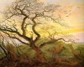 The Tree of Crows Romantic landscape Caspar David Friedrich